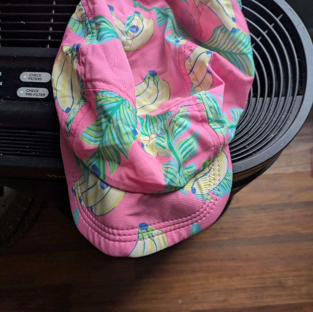 Chubbies Pink and Yellow Tropical Print Cap